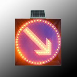 solar traffic sign,solar chevron sign