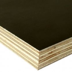 Film Faced Plywood, Black, Brown