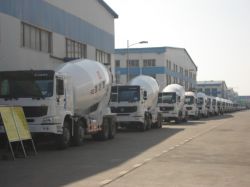 concrete mixer truck