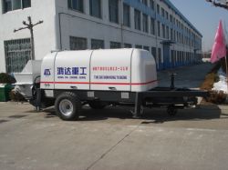 trailer concrete pump