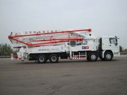 truck-mounted concrete pump