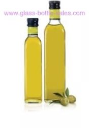 Clear Olive Oil Glass Bottle