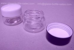 Glass Cosmetic Jar