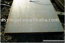 Sell checkered steel plate (sheet)