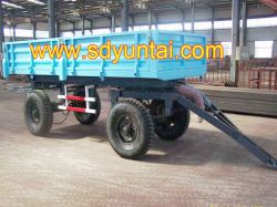 3-5 tons 4 wheels farm trailer