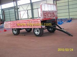 3-5 tons 4 wheels farm trailer