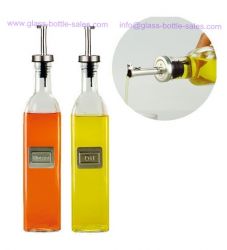 Olive Oil Glass Bottle