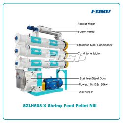 SZLH-X Series Shrimp Feed Pellet Mill