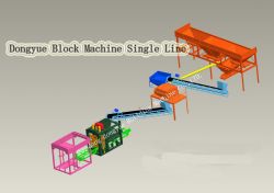 QT4-15C Concrete block making machine