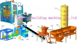 Automatic hollow block making machine