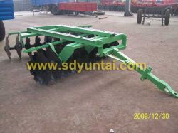 offset disc harrow with 24 harrow discs