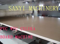 PVC wood plastic building board extrusion line