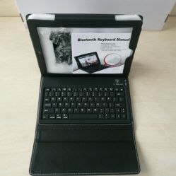 iPad bluetooth keyboard leather case