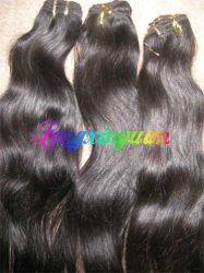 16 inches 1B# Brazilian hair weaving hair