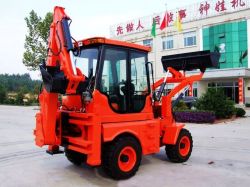 mini backhoe loader