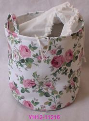 canvas folding storage/basket/laundry