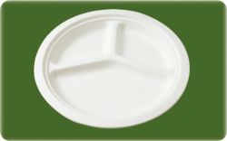 unbleached pulp tableware 