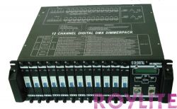 DMX dimmer pack  12 channels