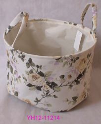 canvas folding storage/basket/laundry