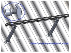 Rear Leg for Solar Mounting System 