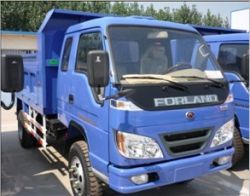 blue 6-8ton Foton Forland dump truck