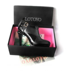 LOTOYO Nappa Leather Ankle Boots LTYK0008