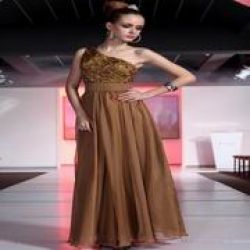 New Launched one shoulder Pakistani Ladies Dresses