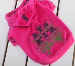 Juicy Couture pet clothes,juciy dog hoodies