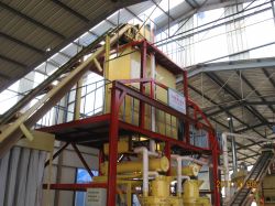 wood pellet making line