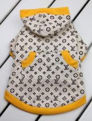 LV dog coat,fashion dog clothes