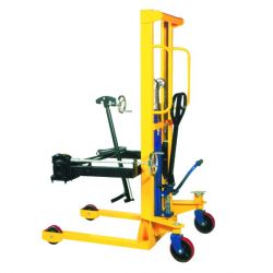 forklift and pallet table truck