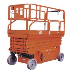 forklift and pallet table truck