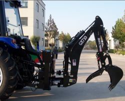 tractor with GX backhoe 