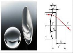 Optical BK7 Glass Plano convex spherical