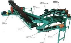 Waste tyre recycling production line