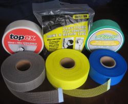 self-adhesive fiberglass mesh tape