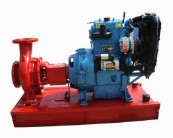 Diesel water pump unit