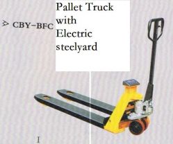 Quick lift Pallet Truck with hand brake,Steelyard