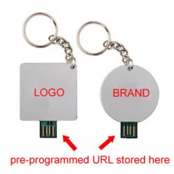 Url Preprogrammed Usb Webkey For Direct Mail Ad