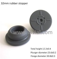 32mm Bromobutyl Rubber Stopper for Infusion Bottle