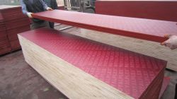 Brown film faced shuttering plywood