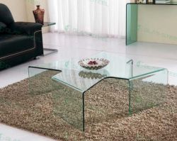 Home Glass Furniture - Living Room Coffee Table