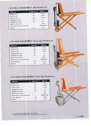 High-Lift Pallet Truck(Hand&Electric)