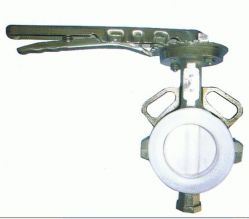 PTFE Coated Butterfly valve