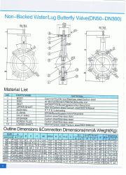 Wafer(Lug)Butterfly Valve