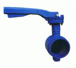 Grooved Ends Butterfly Valve