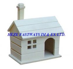 wood pet house