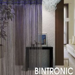 Motorized String Curtains with LED | Bintronic 