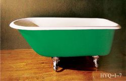 classical cast iron enamel bathtub HYQ-I-5