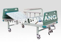 A-79 ABS double-function manual hospital bed